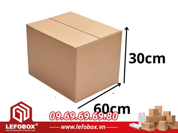 Thùng carton chuyển nhà 60x30x30